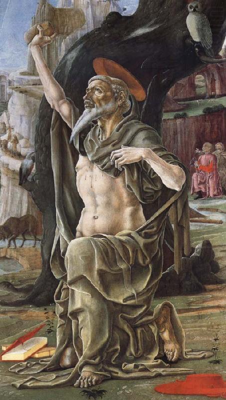 Cosimo Tura Saint Jerome in the Desert china oil painting image